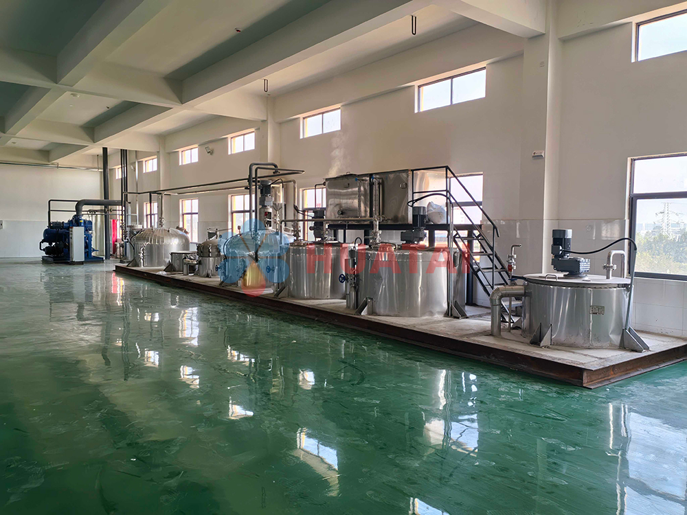 华泰智能装备集团承建山东济宁10TPD大豆压榨油一级精炼项目正式投产